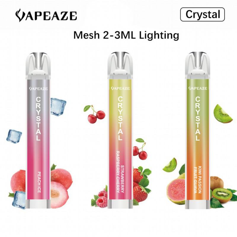 Vape Disposable AZE & Support Customization Crystal 600 Puffs