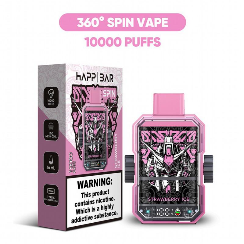 Vapride Bar Vapride Happ Spin Hits Vape Puffs