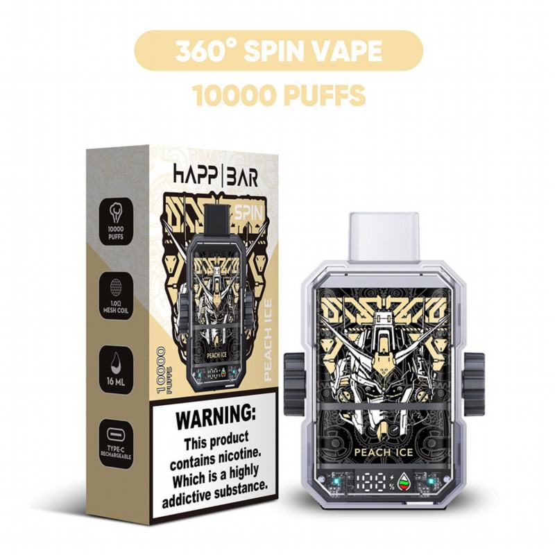 Vapride Bar Vapride Happ Spin Hits Vape Puffs