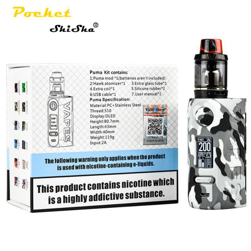 Disposable Vape Pens vapor storm Puma Kit