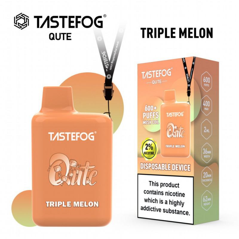 Tastefog Tastefog Qute 600 Puffs Vape Disposable