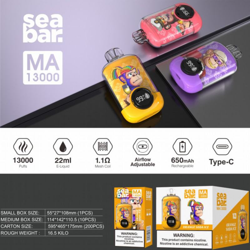 SEA Disposable Vape Sea Ma 13000 Brands