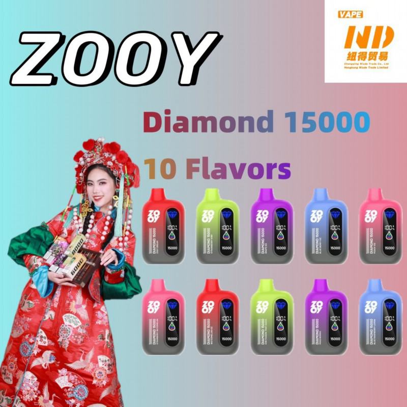 Zooy Dimond 15000 6000 Puffs Pen Vape