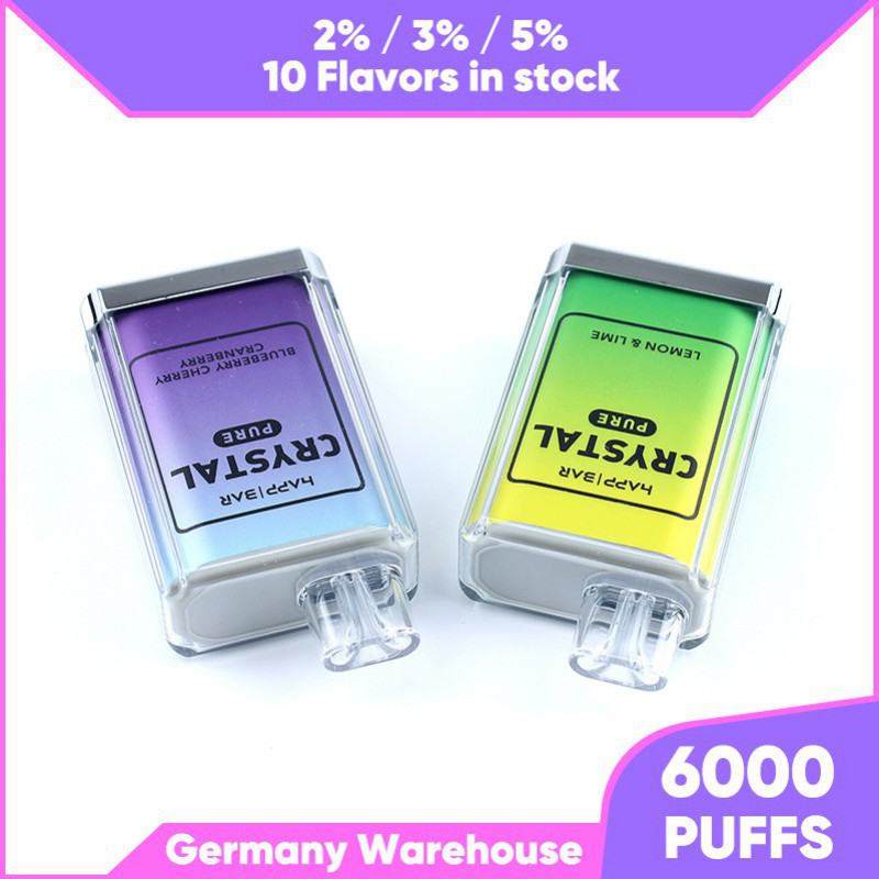 Disposable HAPP / White Label Vapes Happ Crystal Pure