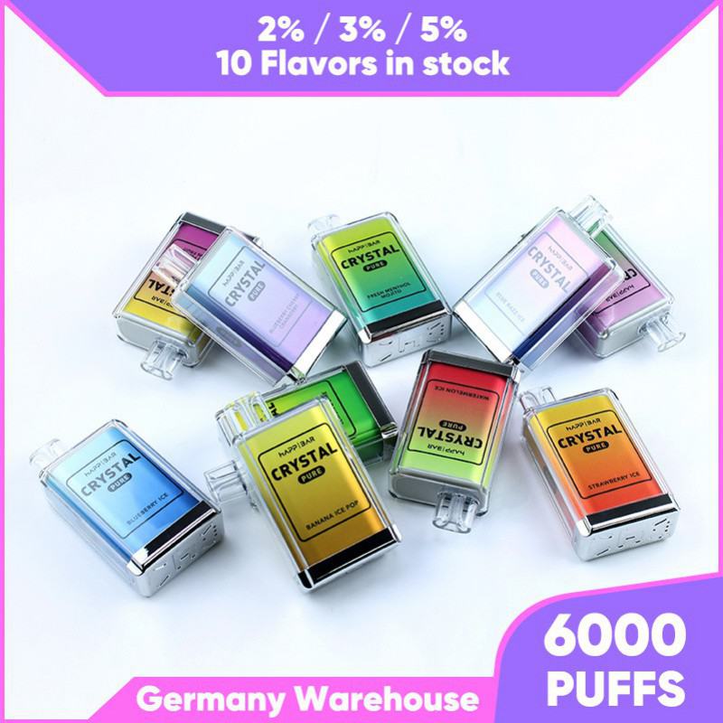 Disposable HAPP / White Label Vapes Happ Crystal Pure