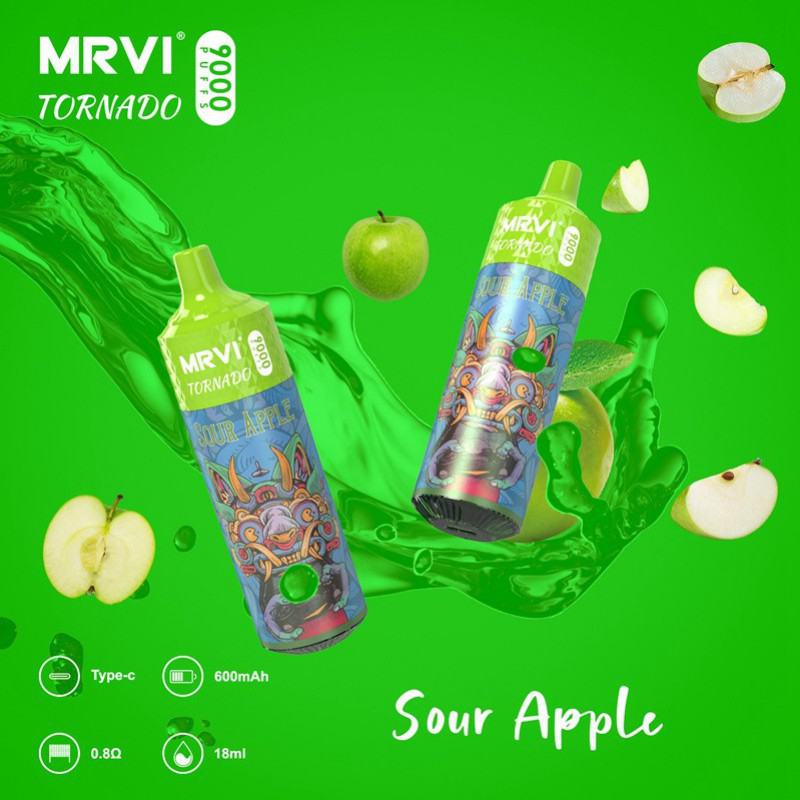 Mrvi Tornado 9000 Mrvi Tornado 9000 Puffs Disposable E-cigarette