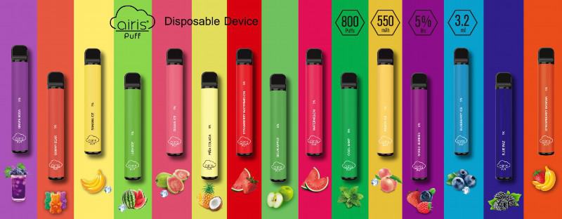 Airis Puff Airis 800 Puffs Disposable E-cigarette