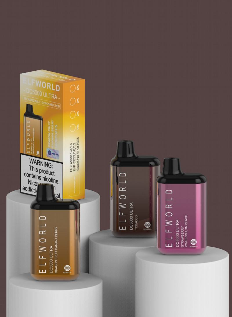 volestech Disposable Vape Brands Elf Word 5000 Puffs