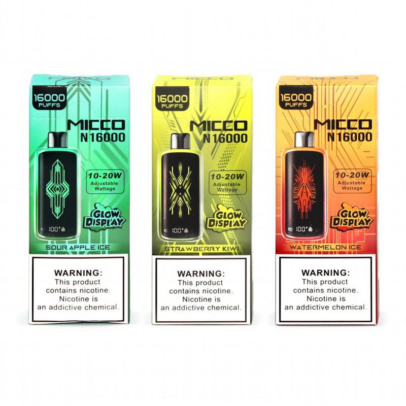 Disposable AIMODE Micco N16000 22000 Puffs E-cigarette Nicotine