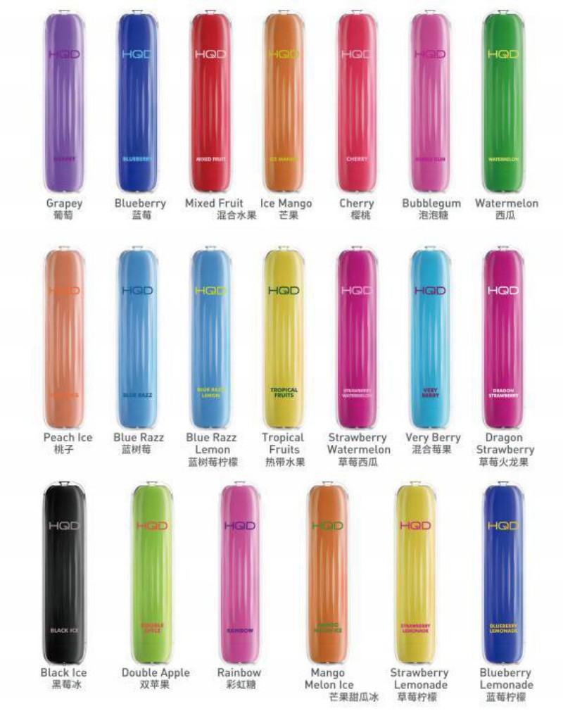 Disposable Hqd Vapes H067 Wave 600 Puffs