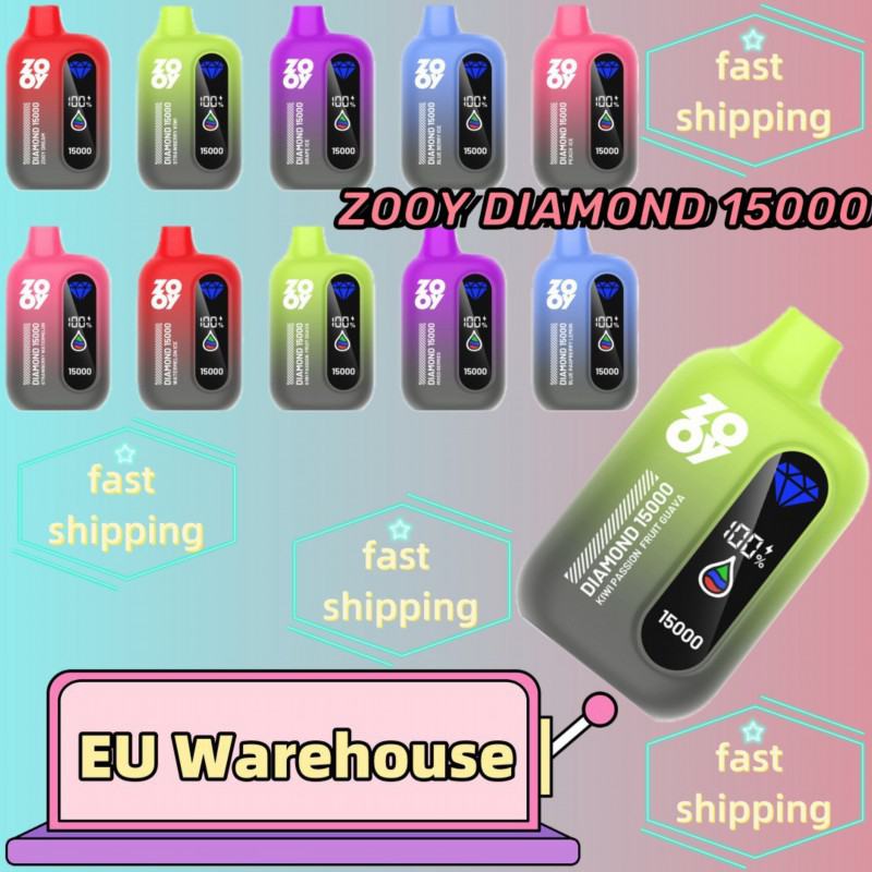  Zooy Diamond 15000 6000 Puffs Vapes