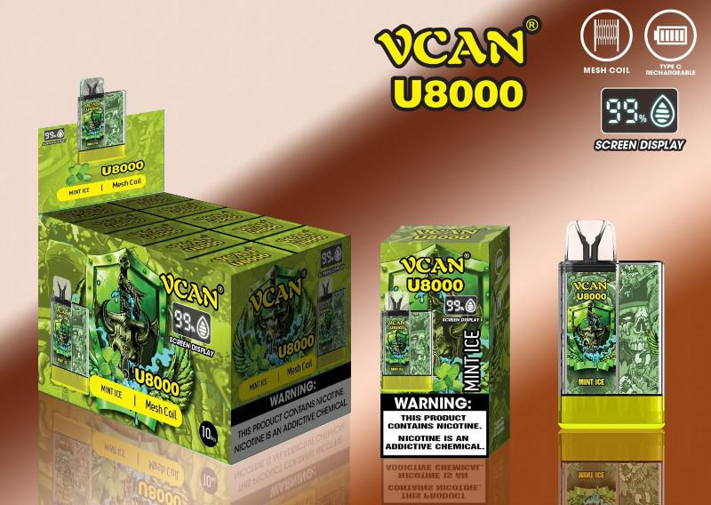 Vcan Pen Vcan U 8000 Puffs Disposable Vape