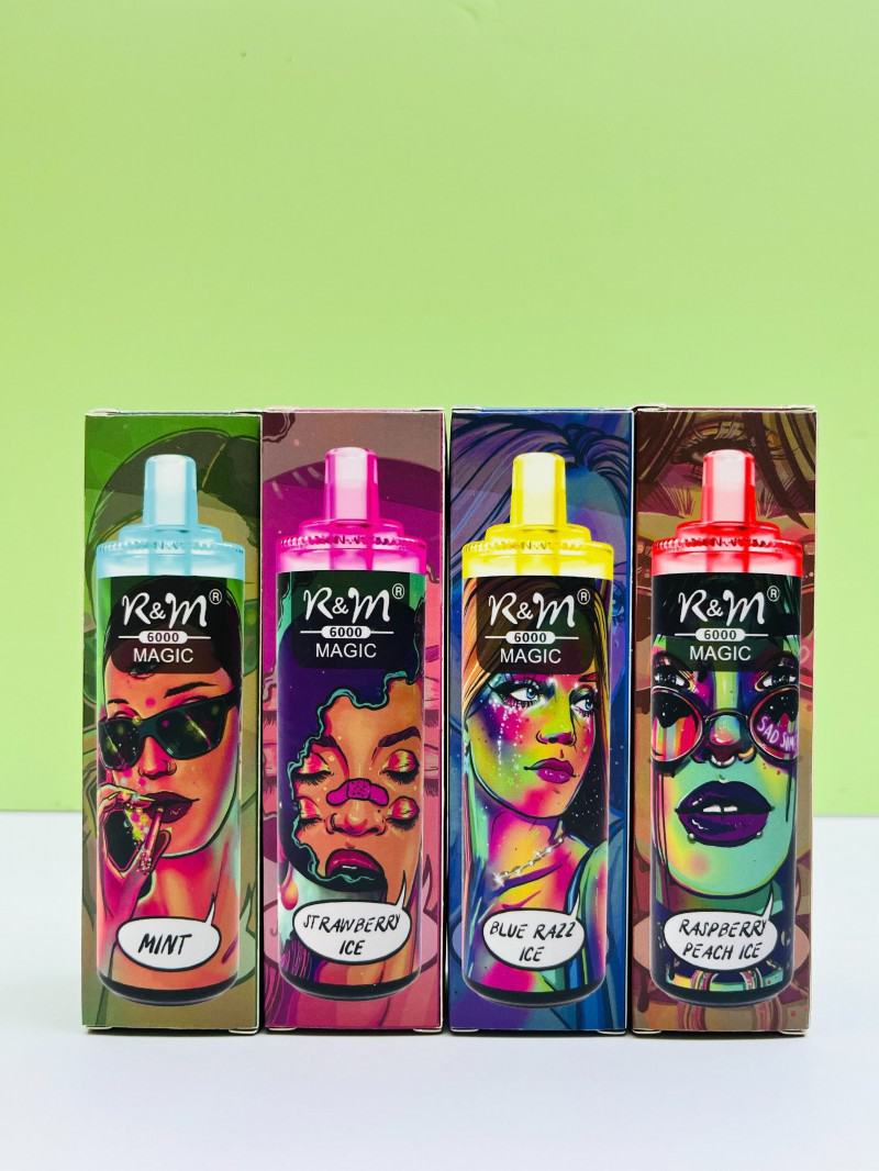 R&M SMOKE R&m Magic 6000 Vape Disposables
