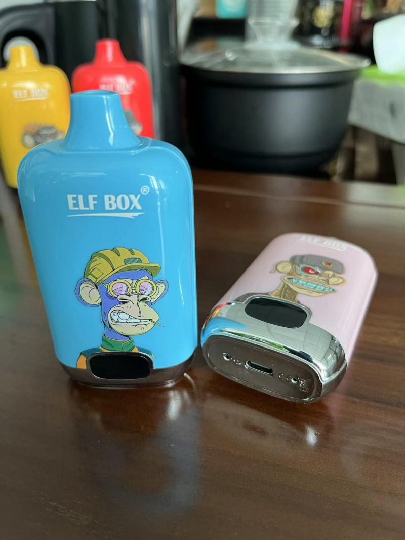 Big Puff Pen Plus Doloda Elf Box Digital 12000 Puffs Vape