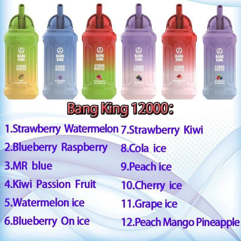 Disposable Vapes Bang King 12000 15000 Puffs