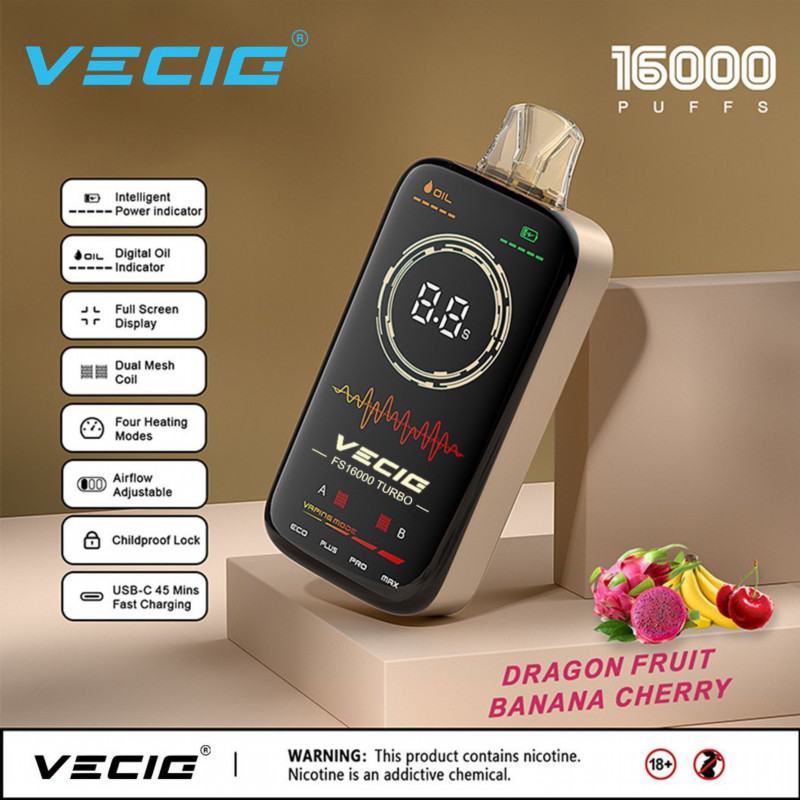 Disposable Vapes OEM Vecig Fs Turbo 16000 Puffs