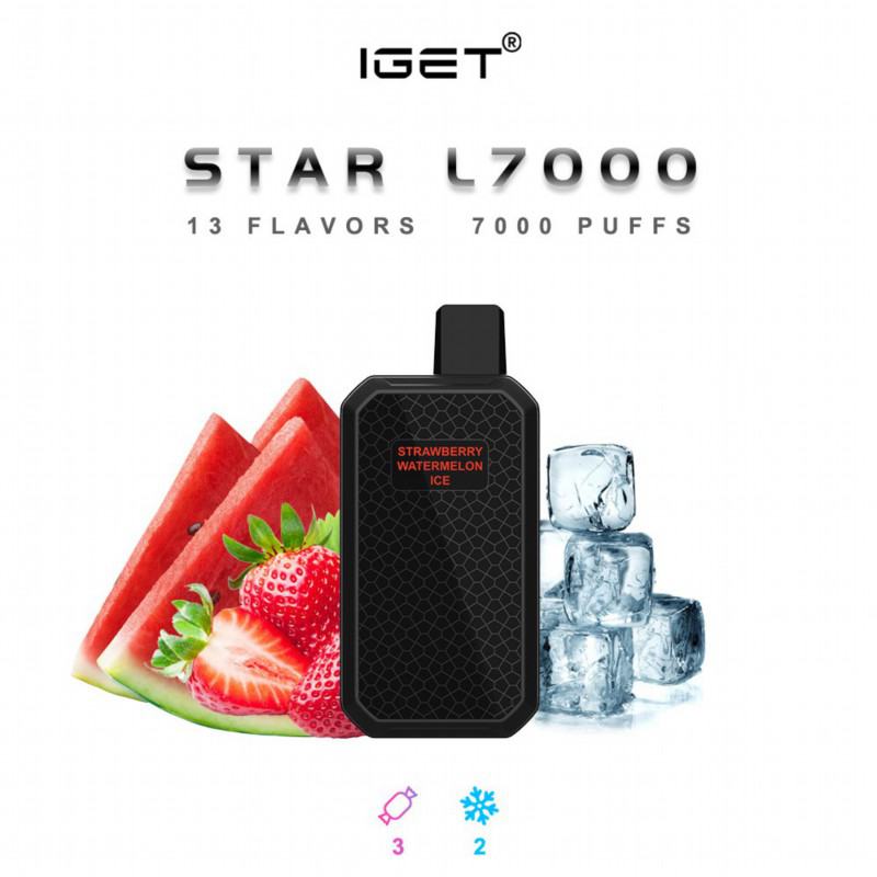 Iget Moon K5000 7000 Puffs Disposable E-cigarette Puff