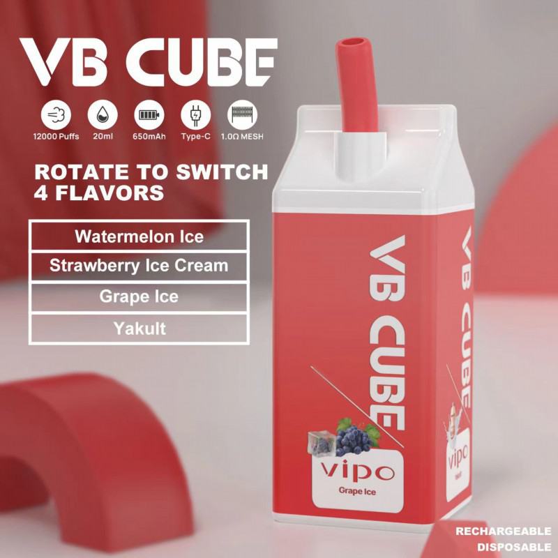 Baish Vipo Vb Cube 12000 Disposable Smooth Hit Vape