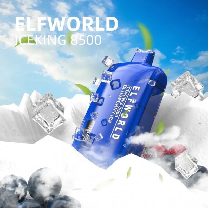 Elf ice king 8500 disposable big hit vape
