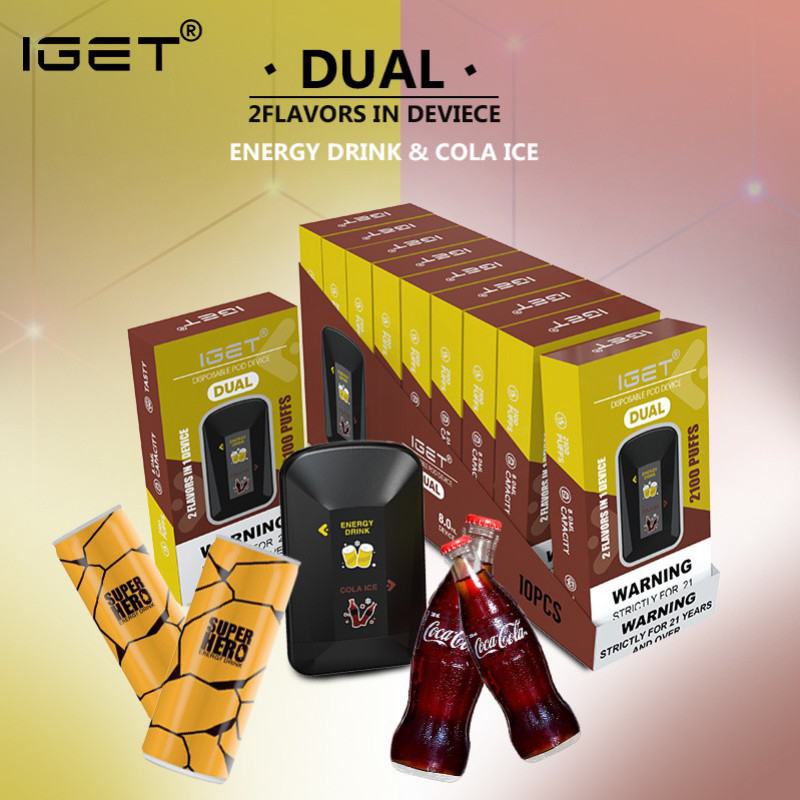 Iget Bars 2100 Puffs