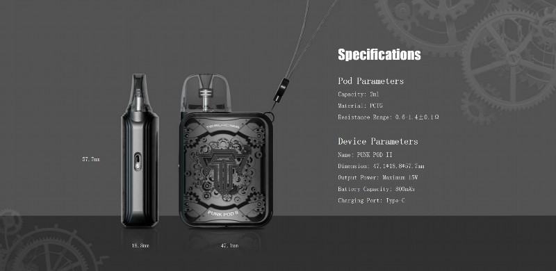Teslacigs Teslacigs Punk Pod Ii Brands Disposable Vape