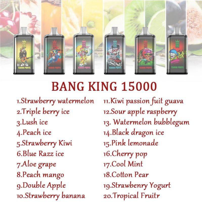 Vape Disposables Bang King 15000 15000+ Puffs