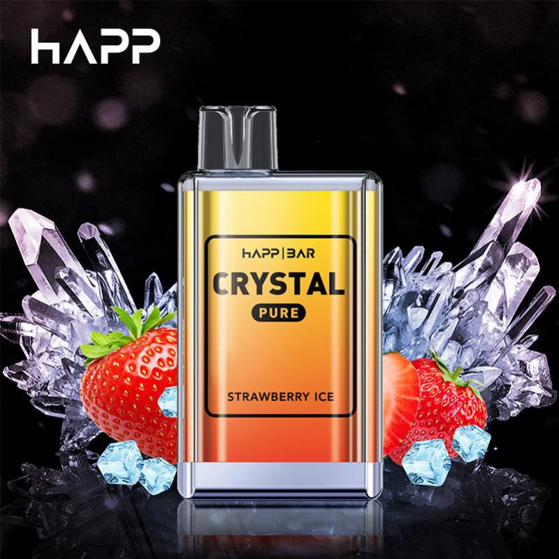 Vapride Pen Happ Crystal Pure 6000 Puffs Disposable Vape