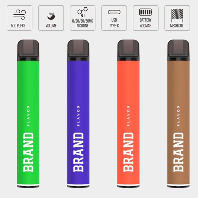 Smooth Hit Disposable Vape oem Replacement Pod System 500 Puffs