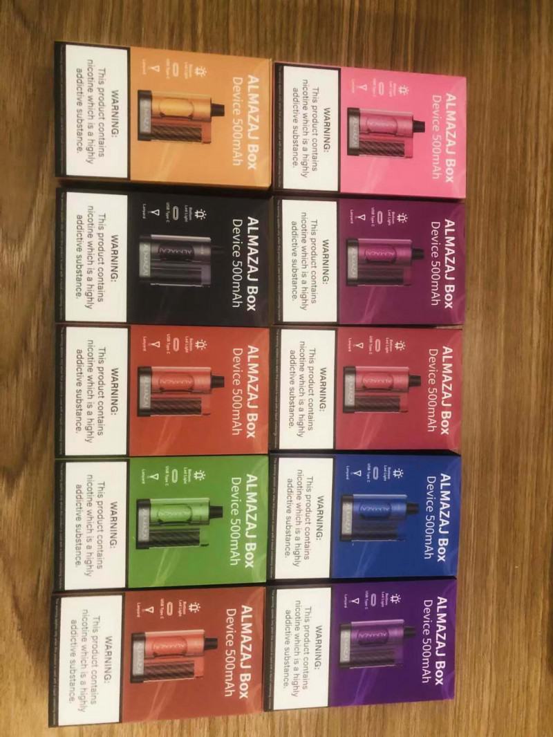 Disposable Vape Brands zbood Almazaj Box Device 3000 12000 Puffs