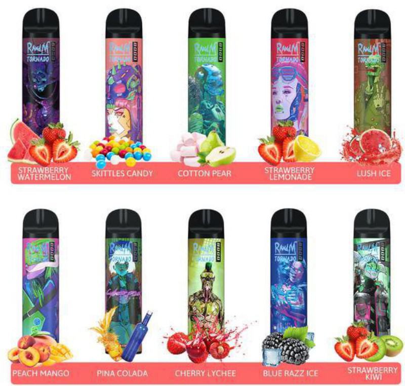 RANDM 8000 Puffs Disposable Big Hit Vape