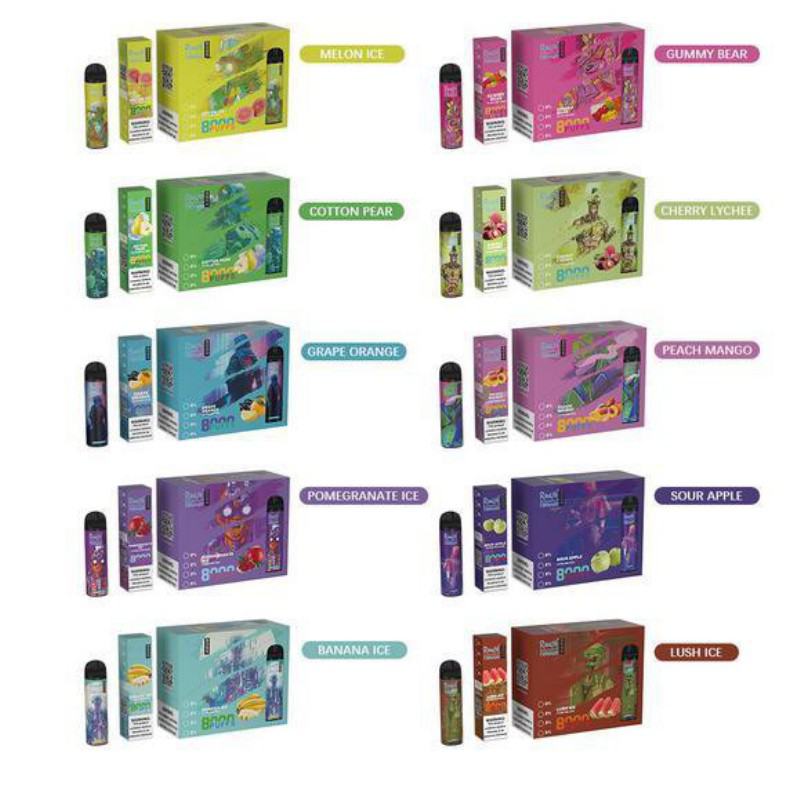 RANDM 8000 Puffs Disposable Big Hit Vape