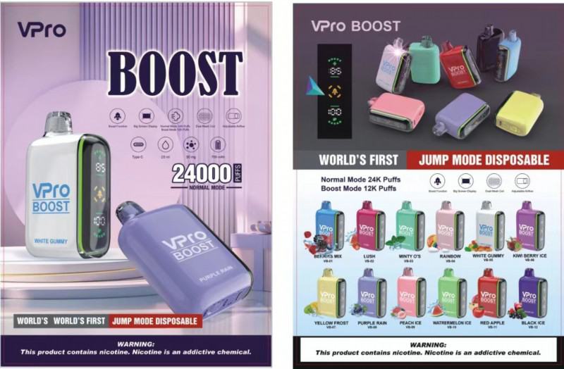 Vpro Vpro Boost 24000 Puffs Nicotine
