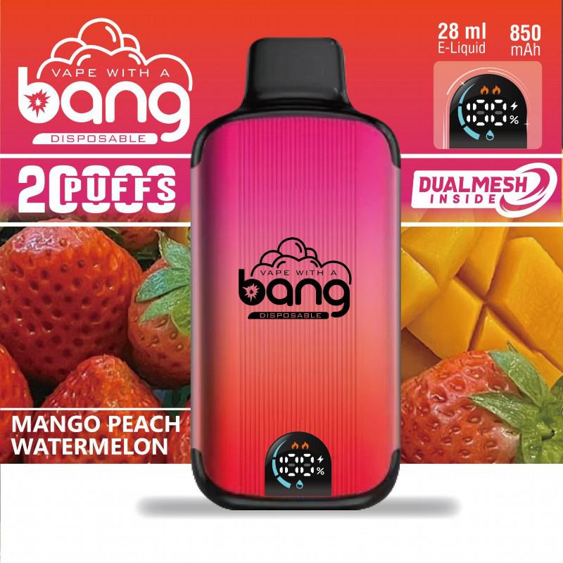 Bang Puff Dualmesh 20000fuffs Electronic Cigarette