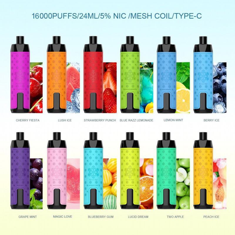 Grati Disposable Vape Isnow 16000 Puffs