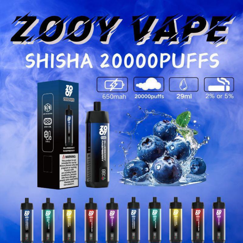 Zooy Puff Shisha 20000 Puffs Disposable E-cigarette