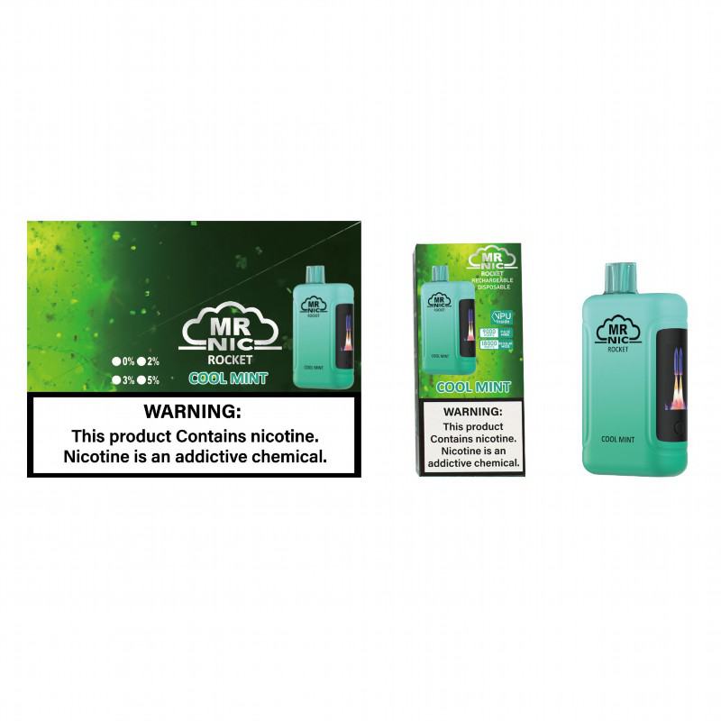 Baish Mr Nic Rocket 18000 Vape Big Puff Pens Plus