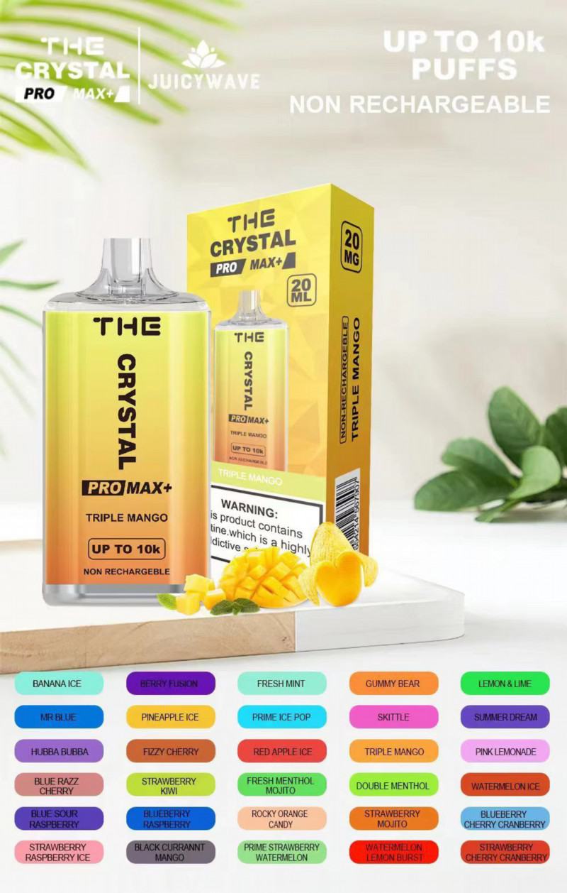  Crystal Plus 10000 Puffs Disposable Big Hit Vape