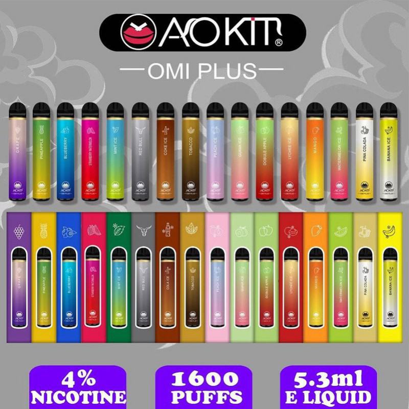 Baish Aokit Omi Plus Smooth Hit Disposable Vape