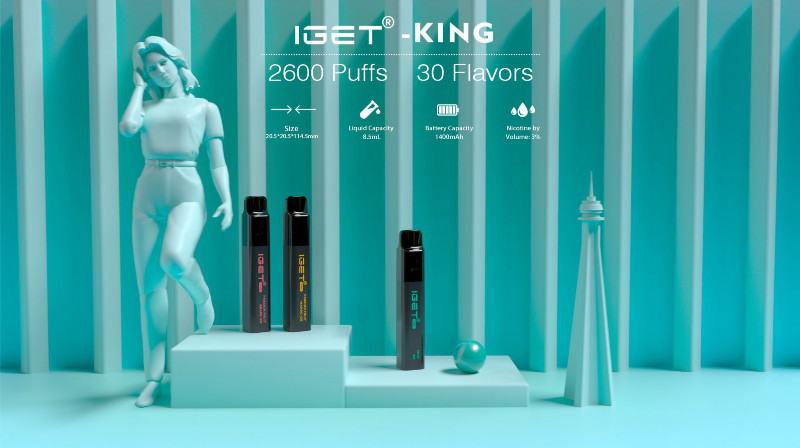 IGET Puff Iget King 2600 Puffs Electronic Cigarette