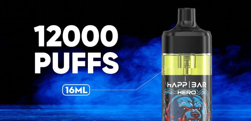 Disposable Vapride Vapride Happ Hero 12000 Puffs Vape Brands