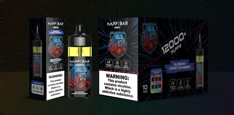 Disposable Vapride Vapride Happ Hero 12000 Puffs Vape Brands