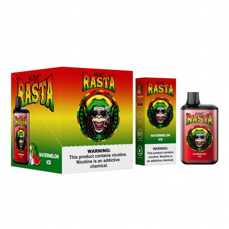 RANDM R&m Rasta Disposable Pod 5500 Puffs Disposable Vape Pen