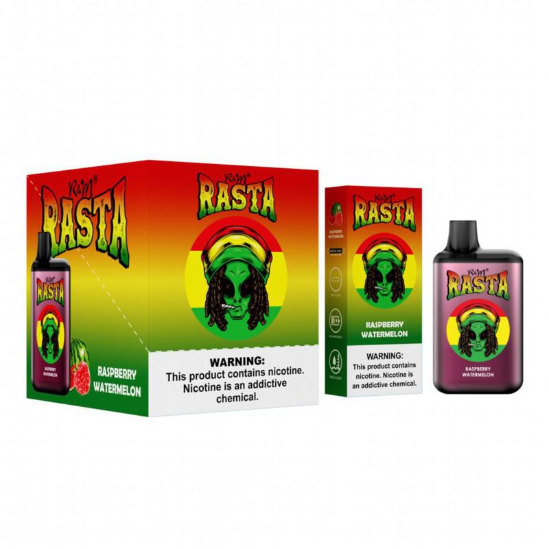 RANDM R&m Rasta Disposable Pod 5500 Puffs Disposable Vape Pen
