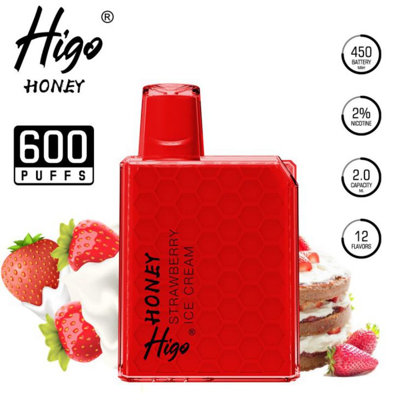 Higo Disposable Vape Honey 1500
