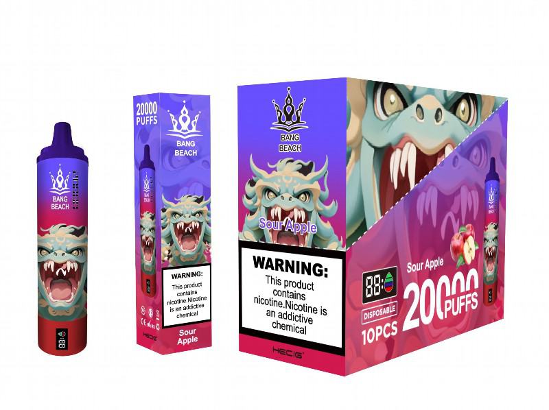 Bang Bnag Beach 22000 22k Disposable E R 20000 Puffs Disposable E-cigarette Nicotine