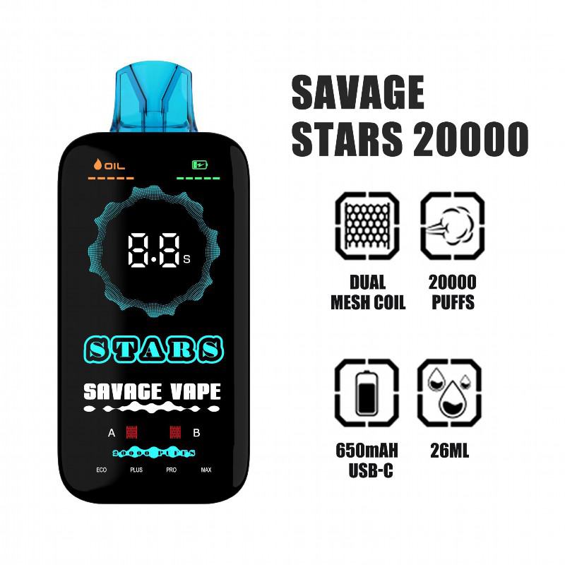 Savage Stars 20000 Disposable Vape Brands