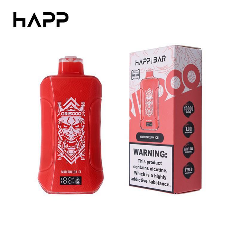 Disposable Vape Brands HAPP GR15000 Happ Gr Disposable 15000 Puffs