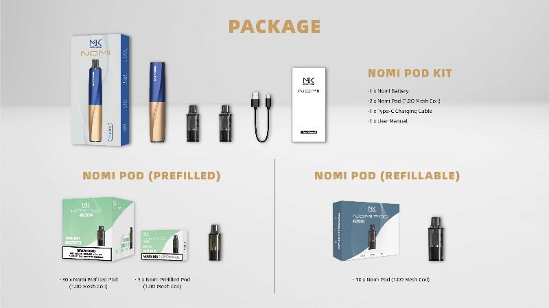 Maskking Nomi 600+ Puffs Disposable Vape Pen