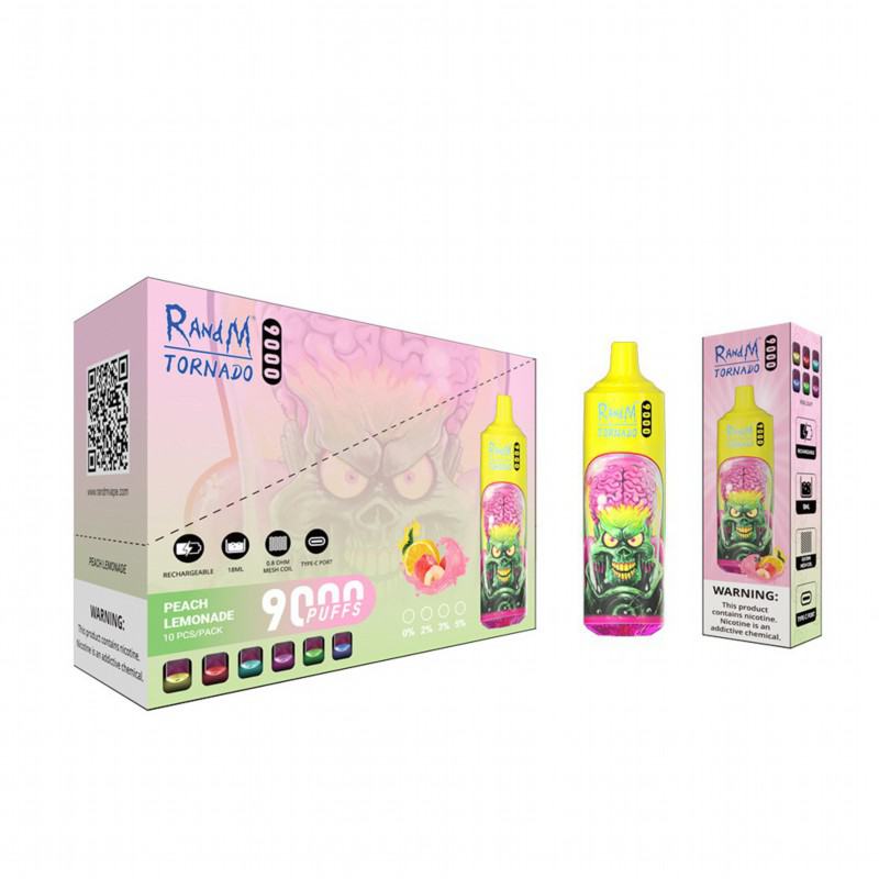Disposable RANDM Vape Bar Randm Tornado  Disposable Pod 9000 Puffs