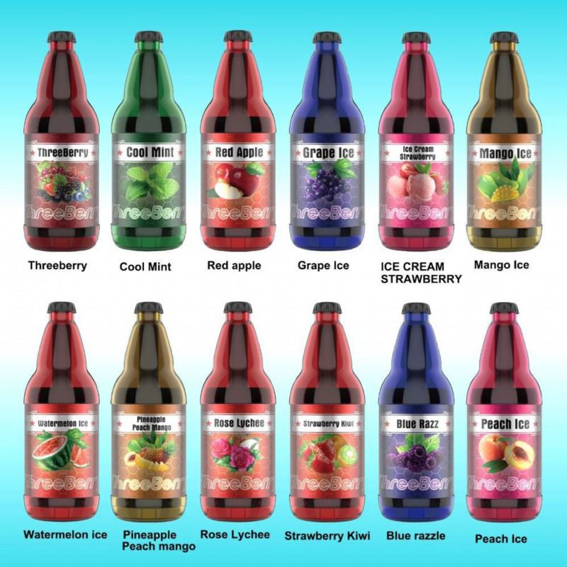 Disposable Three Berry Three Berry 15000 Puffs Vape Pen